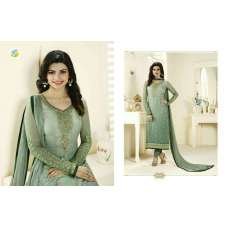 K3127 GREEN KASEESH PRACHI MAGICAL BRASSO SUIT