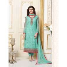 K3307 TURQUOISE KASEESH PRACHI-15 PARTY WEAR SALWAR KAMEEZ SUIT K3307 TURQUOISE KASEESH PRACHI-15 PARTY WEAR SALWAR KAMEEZ SUIT