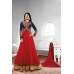 K3934 RED AND BLUE PARTY ANARKALI SUIT