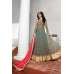 K3937 GREY KASEESH PRACHI-19 DESIGNER ANARKALI SUIT