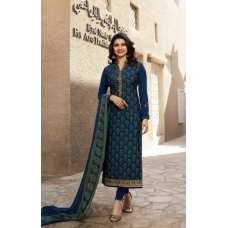 Galaxy Blue Indian Party Suit Designer Salwar Kameez
