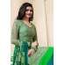 Green Crepe Salwar Suit Indian Designer Party Dress