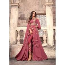 Hot Pink Summer Wedding Dress Indian Anarkali Suit