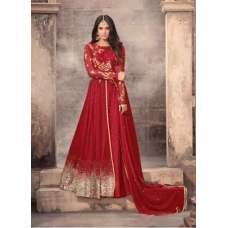 STUNNING RED LONG LENGTH WEDDING WEAR ANARKALI GOWN STUNNING RED LONG LENGTH WEDDING WEAR ANARKALI GOWN