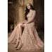 POWDERY BALLET PINK PREMIUM NET FRONT CUT PAKISTANI BRIDESMAID DRESS 