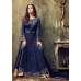 Navy Blue Party Dress Indian Designer Anarkali Salwar Suit