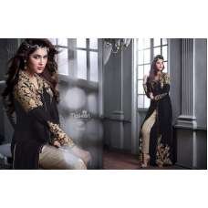 M20005 BLACK  MASKEEN GEORGETTE BY MAISHA PARTY WEAR SUIT