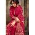 Red Traditional Anarkali Dress Designer Embroidered Party Suit Red Traditional Anarkali Dress Designer Embroidered Party Suit