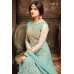 Turquoise Indian Ethnic Suit Embroidered Anarkali Dress Turquoise Indian Ethnic Suit Embroidered Anarkali Dress