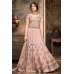 Pink Party Outfit Indian Designer Long Frock Suit