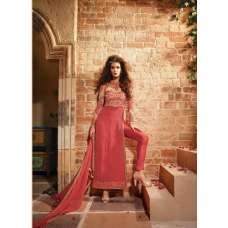 MN2709 PEACH MAISHA NEERJA GEORGETTE SUIT