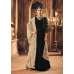 Black Velvet Gown Indian Evening Cocktail Party Dress