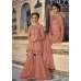 Coral Peach Matching Mother Daughter Outfit Indian Wedding Wear Suit