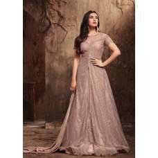 Hot Pink Embellished Evening Gown Hot Pink Embellished Evening Gown