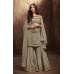 GREY ASIAN WEDDING GHARARA SUIT SEMI STITCHED ( DELIVERY IN 2 WEEKS ) GREY ASIAN WEDDING GHARARA SUIT SEMI STITCHED ( DELIVERY IN 2 WEEKS )