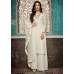 White Indian Festive Wear Gharara Dress