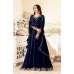 NAVY BLUE WEDDING WEAR INDIAN ANARKALI DRESS