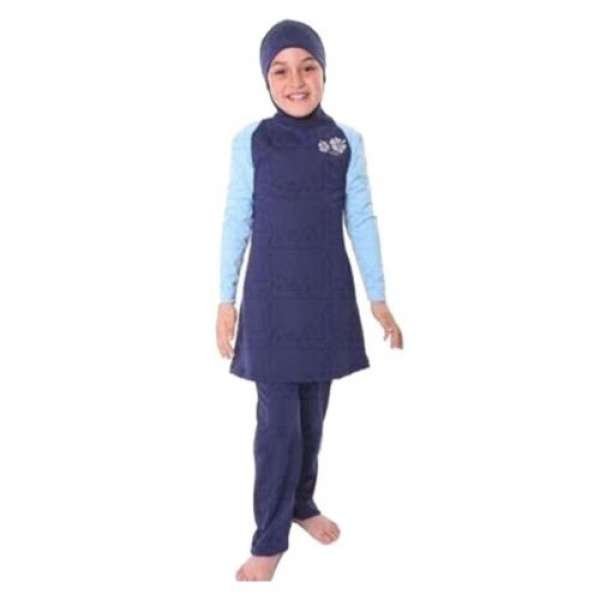 ACK-01 Girl Islamic Muslim Full Cover Costume Modest Swimwear Beach Swimming