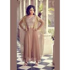 Light brown mohini glamour stylish party wear suit