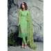 Green Pakistani Designer Embroidered Salwar Suit 