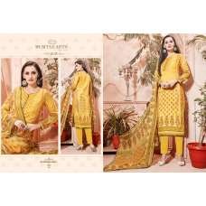 Yellow Lawn Printed Pakistani Summer Suit Yellow Lawn Printed Pakistani Summer Suit