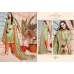 Green Orange Pakistani Designer Summer Salwar Suit