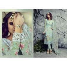 Mint Green Maria B Pakistani Designer Suit Mint Green Maria B Pakistani Designer Suit