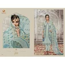 SJ5003 BLUE SAJAWAT MUMTAZ-2 EMBROIDERED SALWAR KAMEEZ