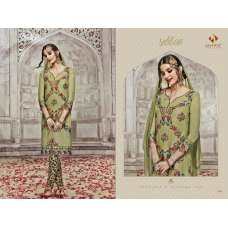 SJ5005 GREEN SAJAWAT MUMTAZ-2 EMBROIDERED SALWAR KAMEEZ