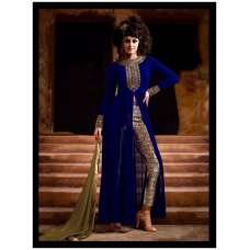 BLUE INDIAN PARTY WEAR SUIT
