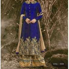 Royal Blue Indian Wedding Wear Suit