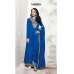 Royal Blue Embroidered Indian Shalwar Kamiz