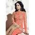 Peachy Orange Indian Party Salwar Suit