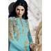 Sky Blue Pakistani Designer Wedding Salwar Suit 