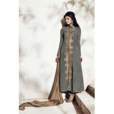 Grey Gold Western Ethnic Indian Shalwar Kamiz