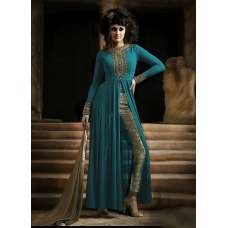 Green Indian Designer Party Wear Salwar Suit