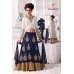 A0002 White and Blue Arihant Wedding Wear Lengha Dress A0002 White and Blue Arihant Wedding Wear Lengha Dress
