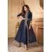 Navy Blue Desi Indian Slit Style Party Dress