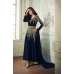 BLUE EVENING WEAR INDIAN ANARKALI SUIT BLUE EVENING WEAR INDIAN ANARKALI SUIT