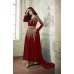 MAROON MODERN FRONT SLIT STYLE INDIAN DRESS
