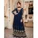 NAVY BLUE AASHIRWAD WEDDING WEAR ANARKALI DRESS