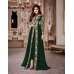 GREEN INDIAN DESIGNER SLIT STYLE ANARKALI SUIT GREEN INDIAN DESIGNER SLIT STYLE ANARKALI SUIT