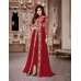 RED INDIAN DESIGNER SLIT STYLE ANARKALI SUIT 