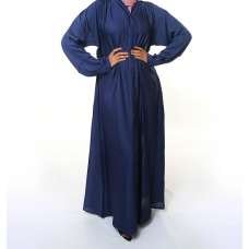 Navy Blue Modest Abaya