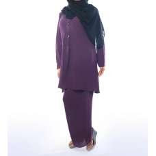 Purple Ladies Modest Co-Ord Outfit