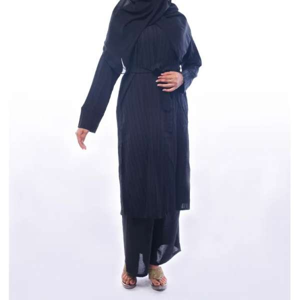 Black Stylish Women's Trouser Set