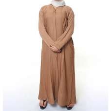 Khaki Stylish Abaya