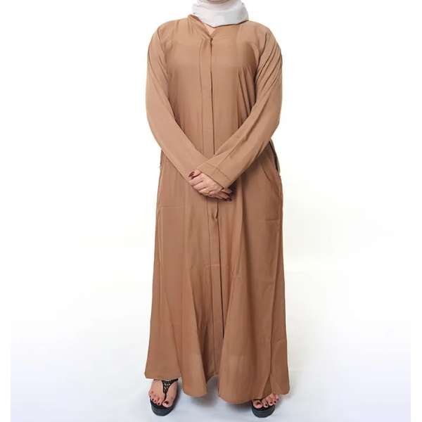 Khaki Stylish Abaya