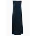 Blue Sleeveless Slip Abaya Dress
