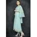 Butterfly Sleeves Dress Mint Green Women's Party Suit